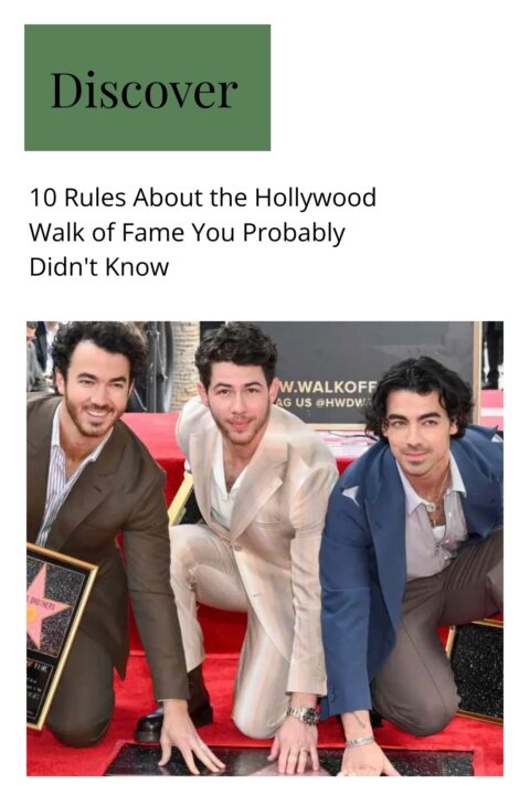 10 Rules About the Hollywood Walk of Fame You Probably Didn't Know